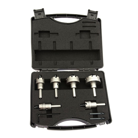 Drillco 6PC TCT Hole Cutter Set, 3/16" DOC 95CT6S